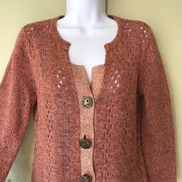 4/$25 Christopher & Banks Lightweight Cardigan - Picture 2 of 8